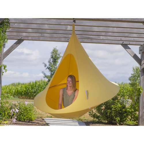 Cacoon Canvas Steel Hammock Temple Webster